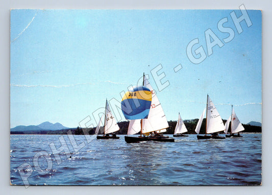 Pohlednice Doksy Máchovo jezero jachting (M22106)