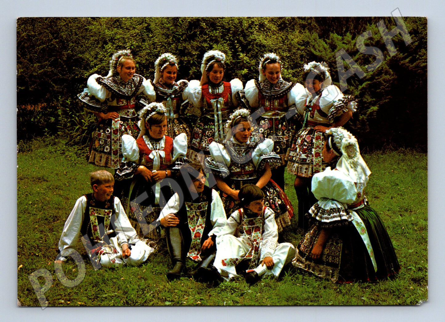 Pohlednice Slovácko kroje Kyjov 1984 (M22114)