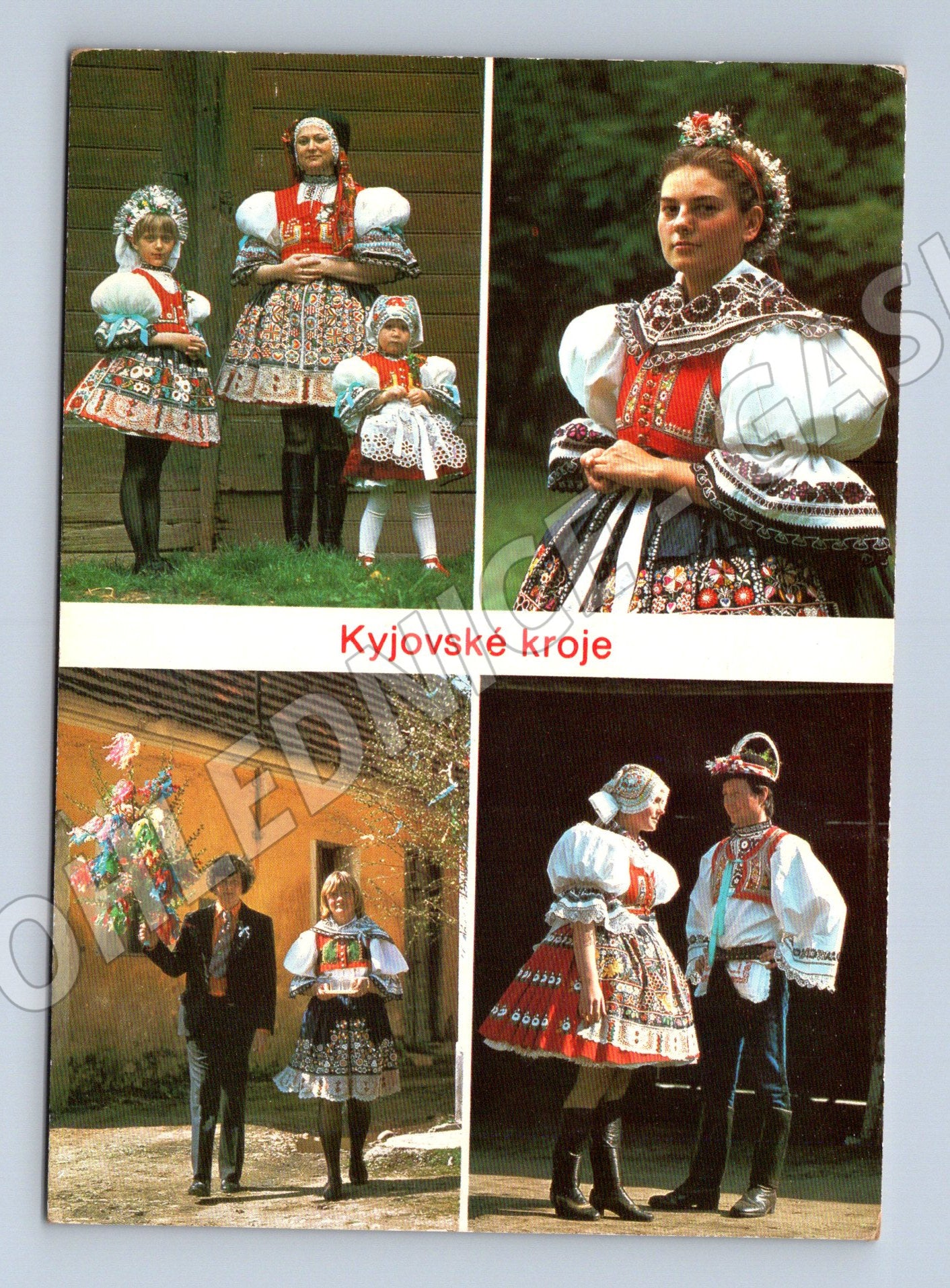 Pohlednice Kyjov Kyjovské kroje 1997 (M22129)