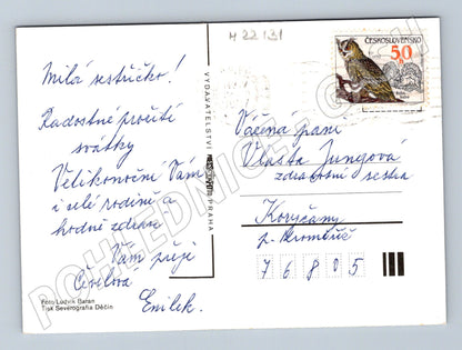 Pohlednice Velikonoce lidové kroje (M22131)