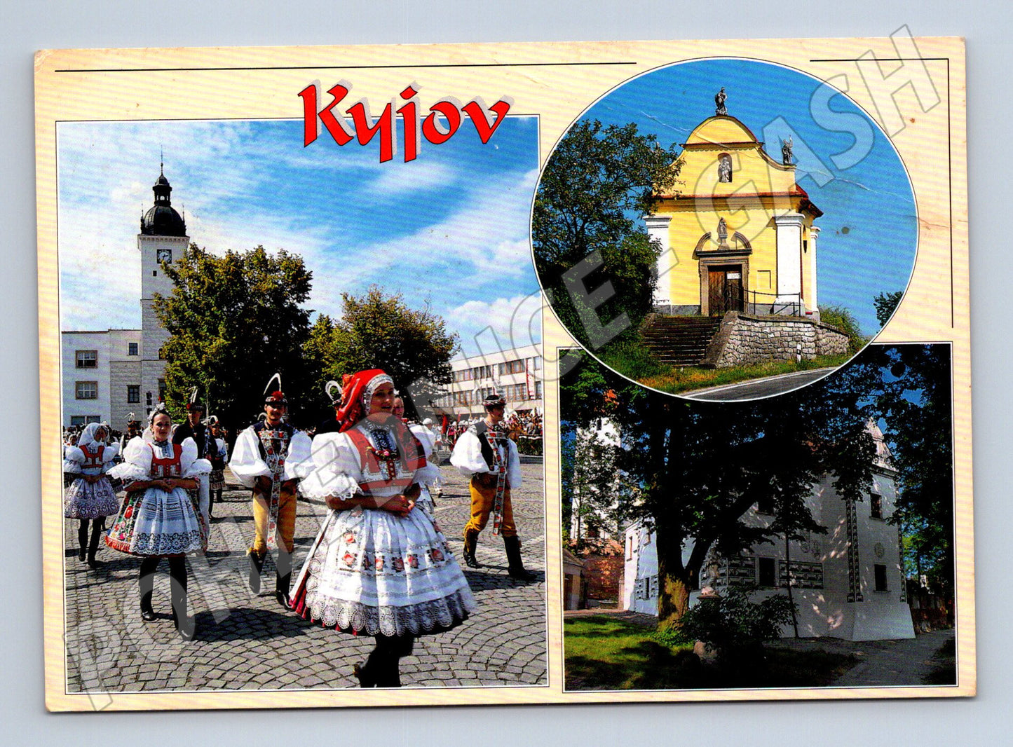 Pohlednice Kyjov krojovaný průvod 2002 (M22145)