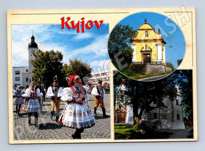 Pohlednice Kyjov krojovaný průvod 2002 (M22145)