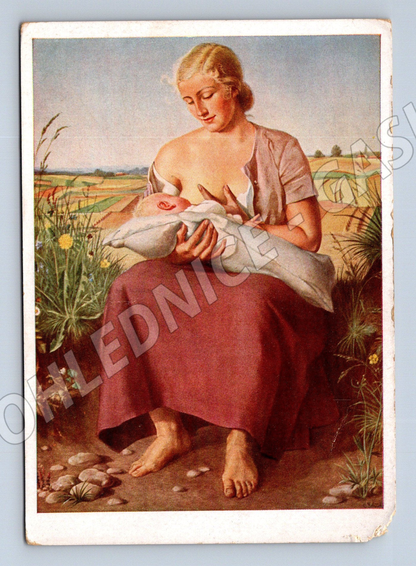Pohlednice Německo Karl Diebitsch Mutter (M22185)