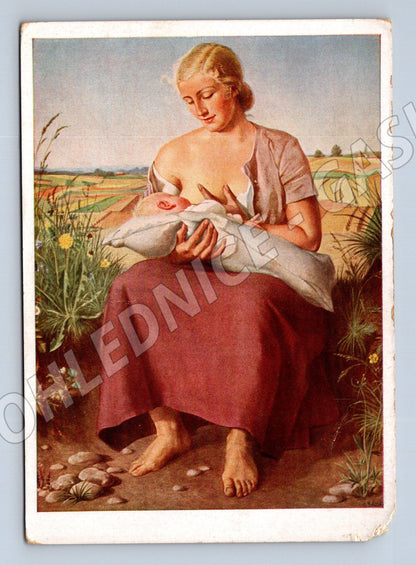 Pohlednice Německo Karl Diebitsch Mutter (M22185)