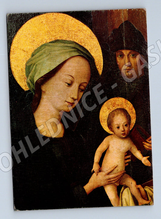 Pohlednice Rakousko Holbein Maria s dítětem 1930 (M22186)