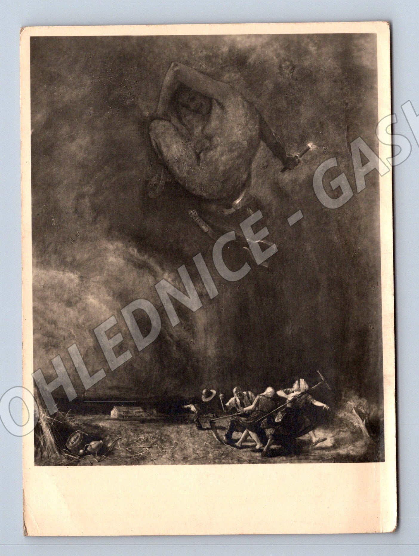 Pohlednice Německo Sepp Hilz Die Wetterhexe (M22192)
