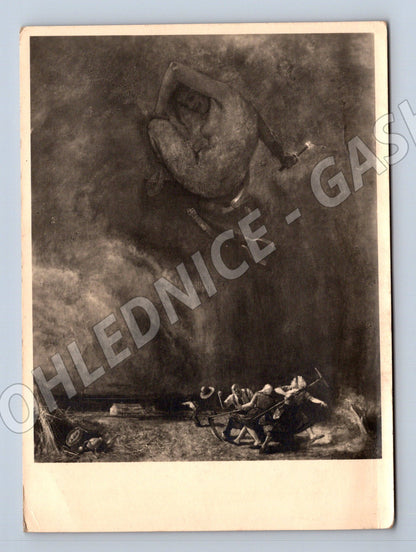 Pohlednice Německo Sepp Hilz Die Wetterhexe (M22192)