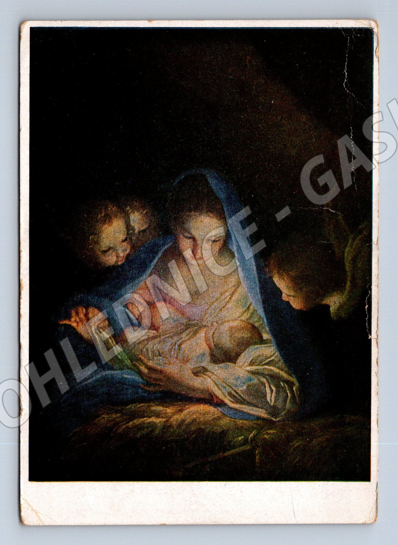 Pohlednice Německo Drážďany Carlo Maratta Die Heilige Nacht (M22207)