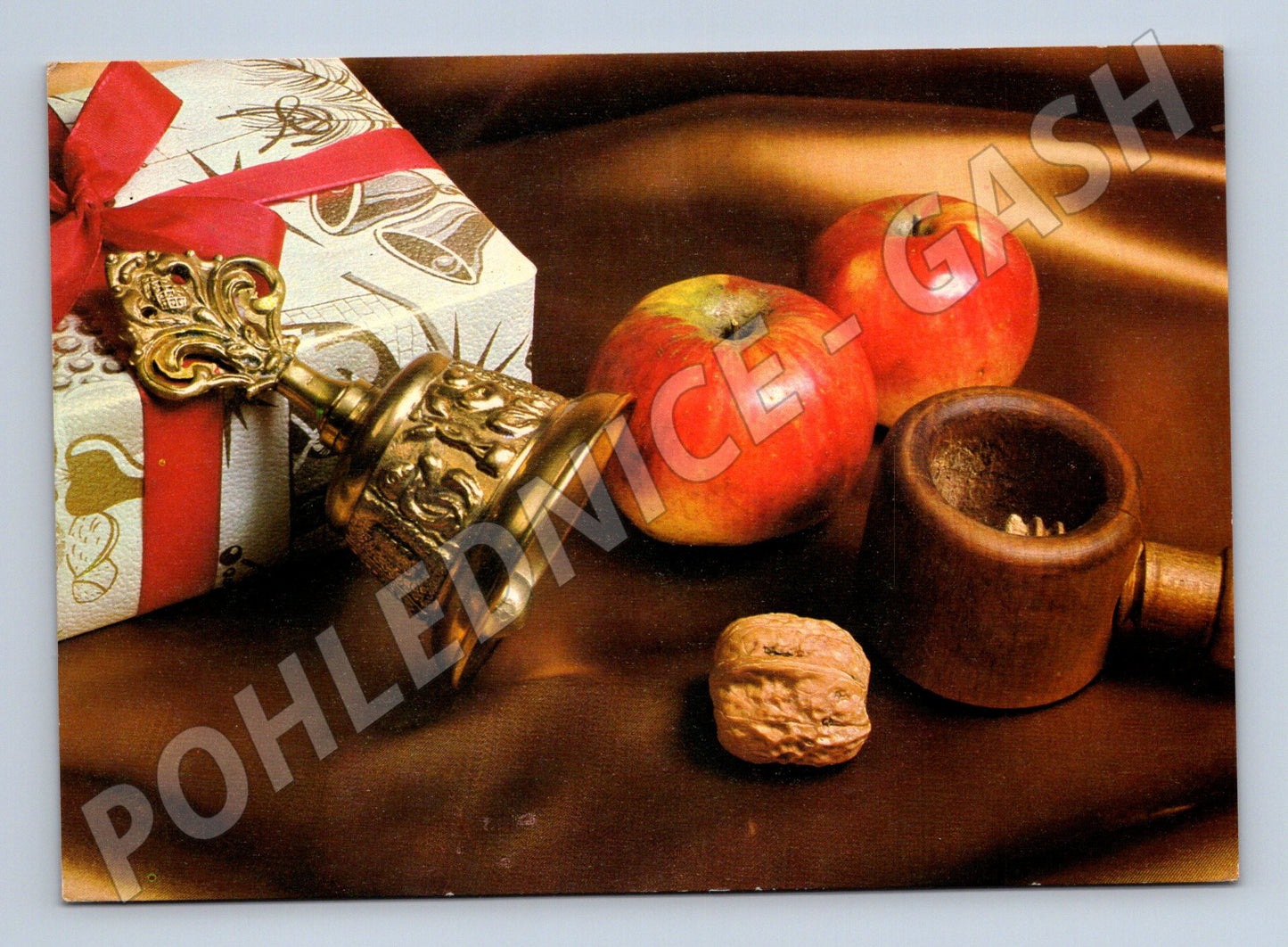 Pohlednice Vánoční zátiší 1975 (M22257)