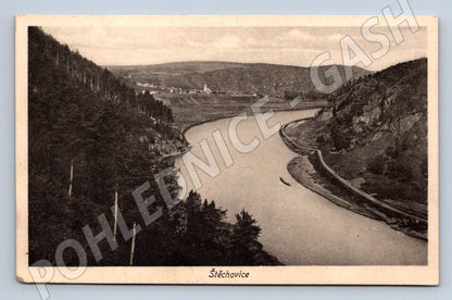 Pohlednice Štěchovice s řekou ČR (M2227)