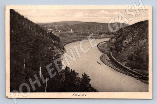 Pohlednice Štěchovice s řekou ČR (M2227)
