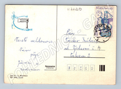 Pohlednice Velikonoční motiv 1958 (M22310)