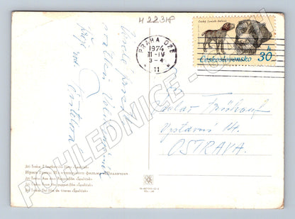 Pohlednice Loutky z filmu Jiřího Trnky 1974 (M22318)