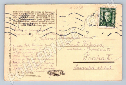 Pohlednice Luhačovice Krásy Moravy lázeňská besídka PP (M2238)
