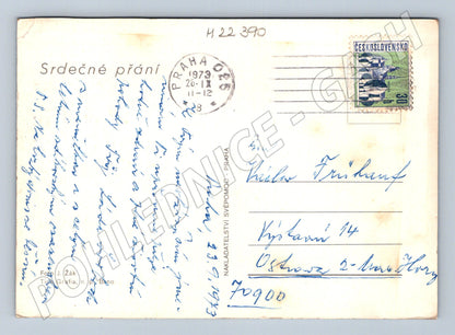 Pohlednice kaktusové květy 1973 (M22390)