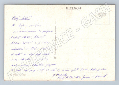 Pohlednice Slovensko růže květiny 1988 (M22409)