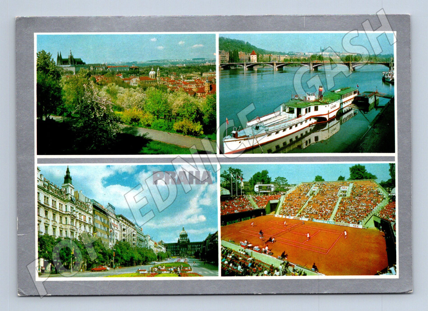 Pohlednice Praha více pohledů (M22434)