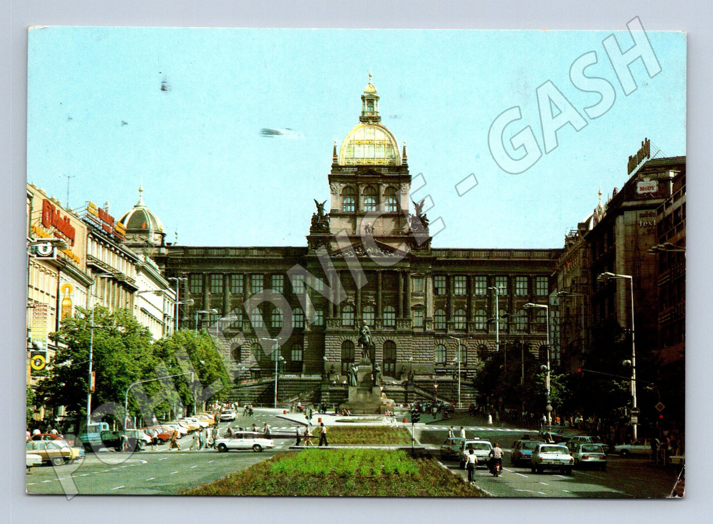 Pohlednice Praha Národní muzeum (M22437)