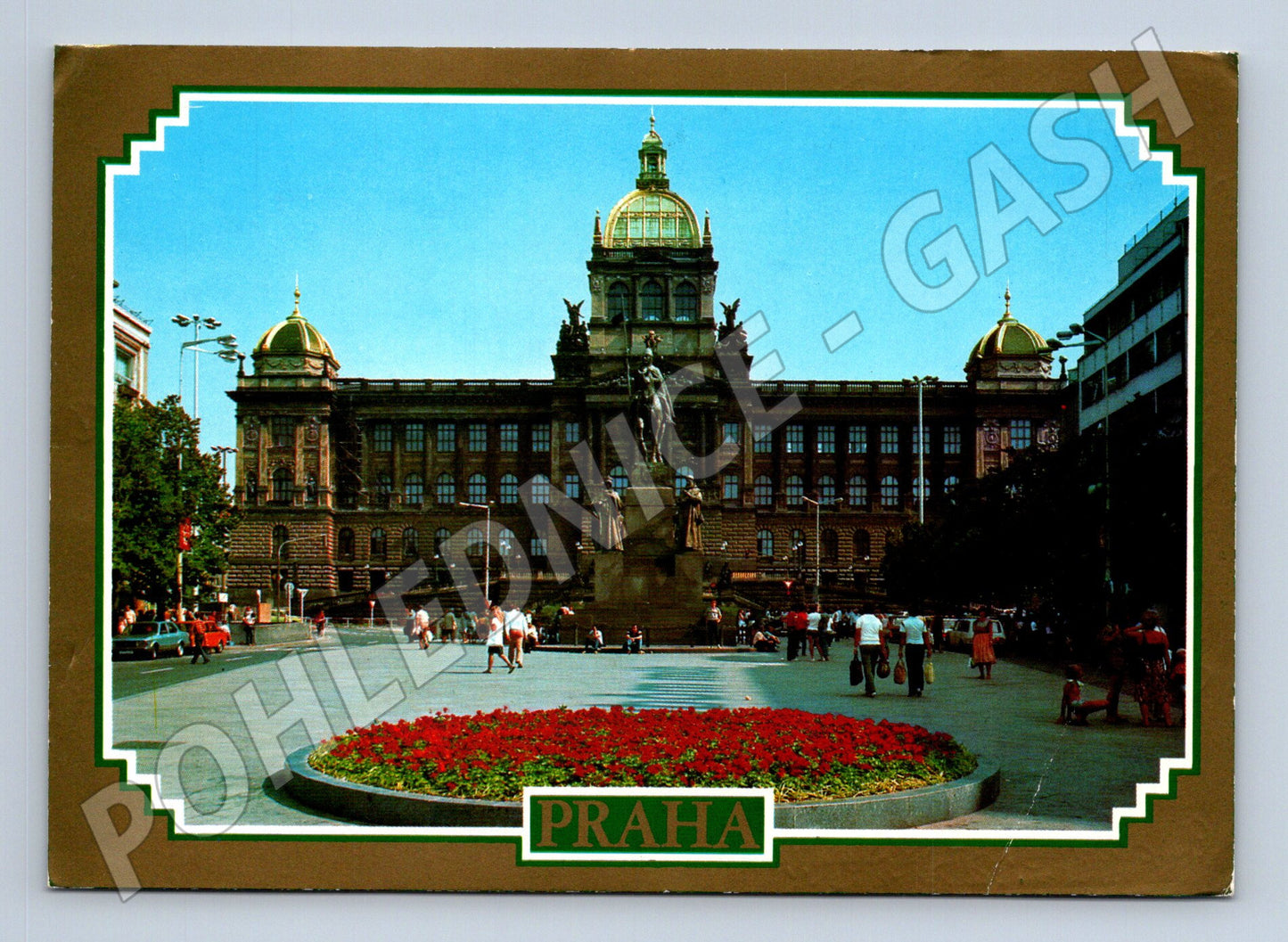 Pohlednice Praha Národní muzeum 1976 (M22441)
