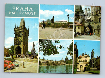 Pohlednice Praha Karlův most 1971 (M22443)