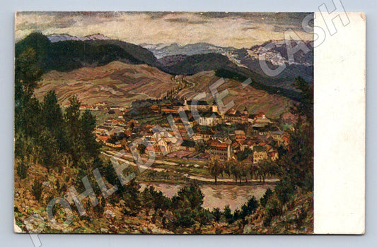 Pohlednice ČR kolorovaný motiv města (M2245)