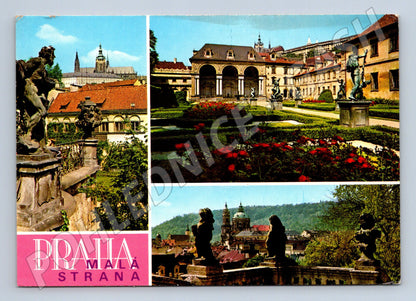 Pohlednice Praha Malá Strana kompozice 1976 (M22453)