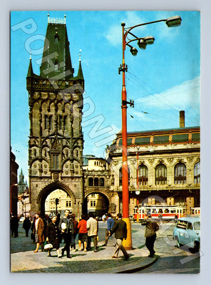 Pohlednice Praha Prašná brána 1970s (M22458)