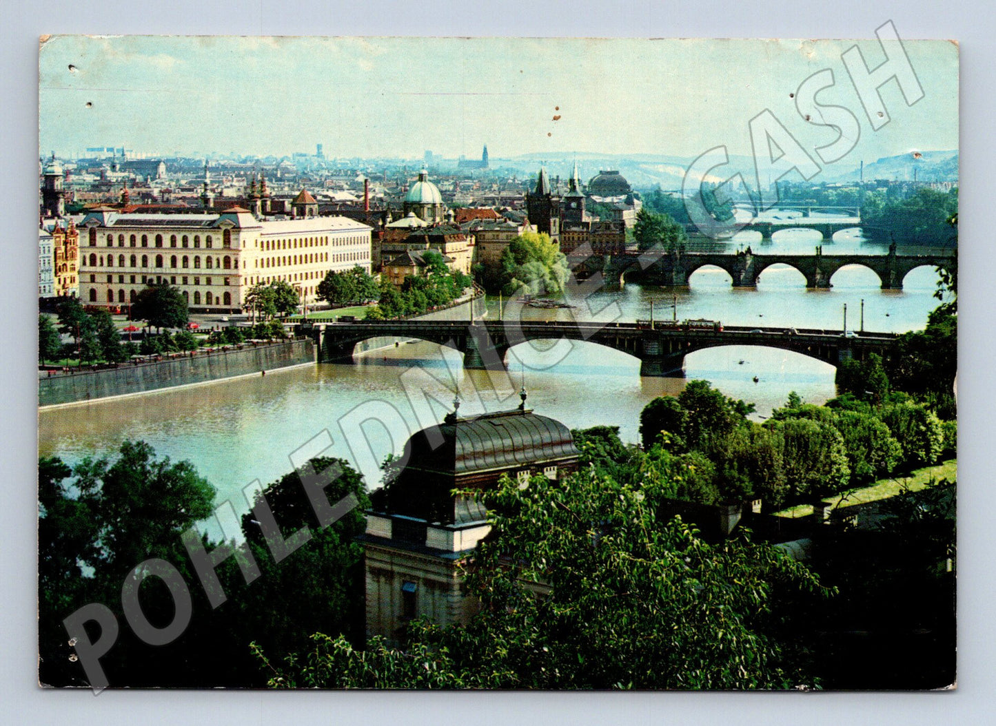 Pohlednice Praha Pražské mosty 1987 (M22465)