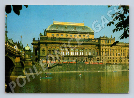 Pohlednice Praha Národní divadlo 1963 (M22467)