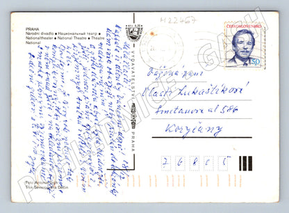 Pohlednice Praha Národní divadlo 1963 (M22467)