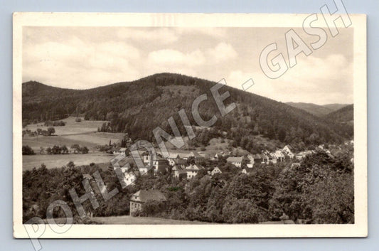 Pohlednice Perštejn nad Ohří letovisko 1953 (M2247)