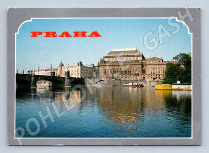 Pohlednice Praha Národní divadlo 1977 (M22471)