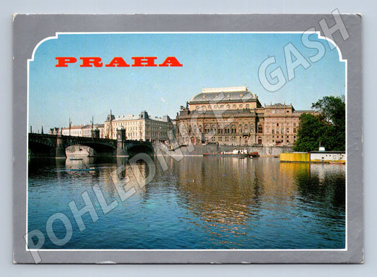 Pohlednice Praha Národní divadlo 1977 (M22471)