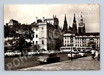 Pohlednice Praha Hradčanské náměstí katedrála (M22487)