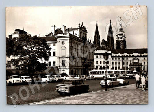 Pohlednice Praha Hradčanské náměstí katedrála (M22487)