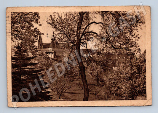 Pohlednice Praha Seminářská zahrada 1945 (M22490)