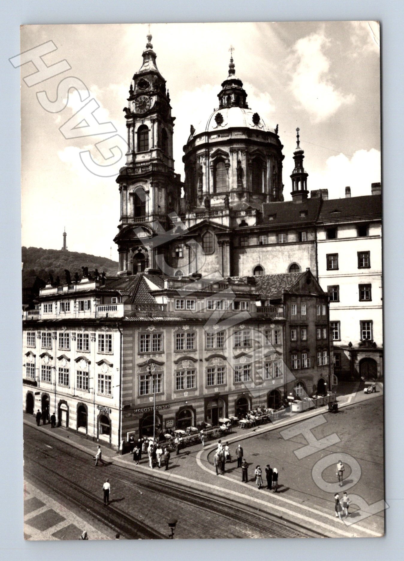 Pohlednice Praha Chrám sv. Mikuláše 1975 (M22491)