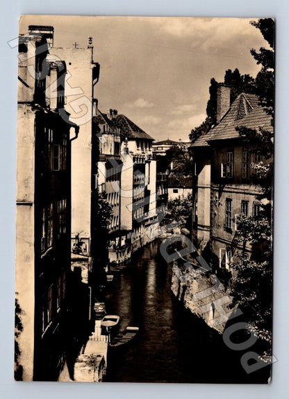 Pohlednice Praha Pražská Benátky z Karlova mostu 1960 (M22499)