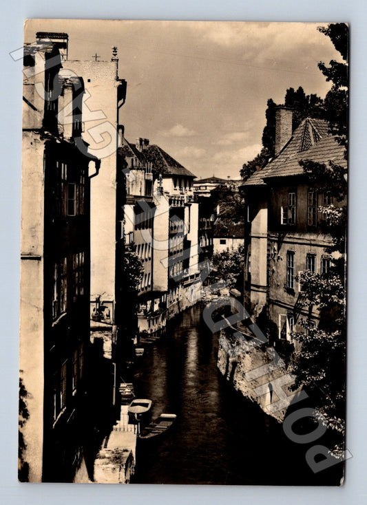 Pohlednice Praha Pražská Benátky z Karlova mostu 1960 (M22499)