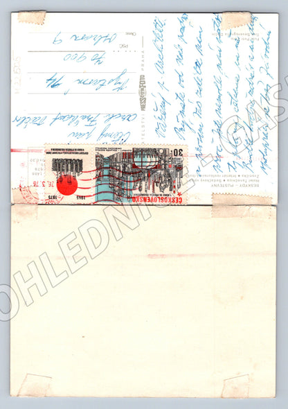 Pohlednice Pustevny hotel lanovka 1975 (M22505)