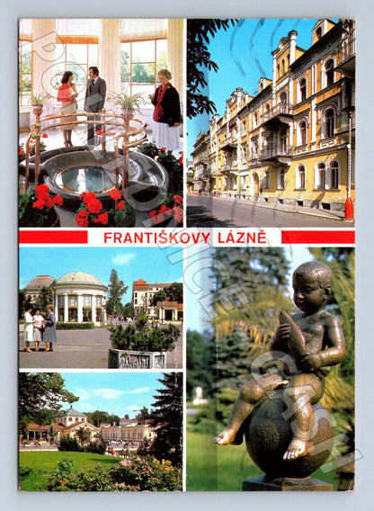 Pohlednice Františkovy Lázně motivy 1983 (M22526)