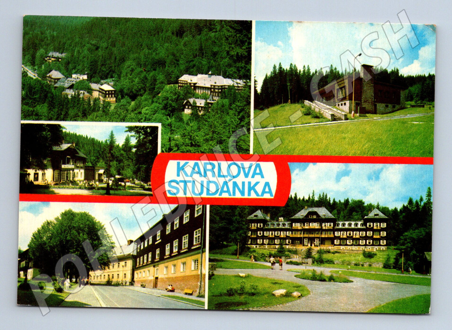 Pohlednice Karlova Studánka více pohledů (M22536)