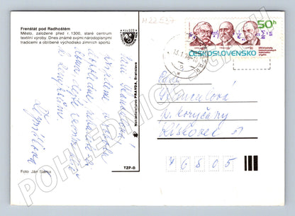 Pohlednice Frenštát pod Radhoštěm více záběrů 1983 (M22537)