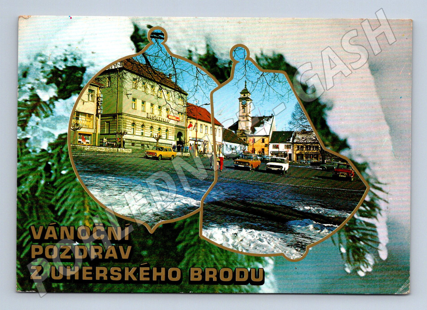 Pohlednice Uherský Brod Vánoční pozdrav (M22542)