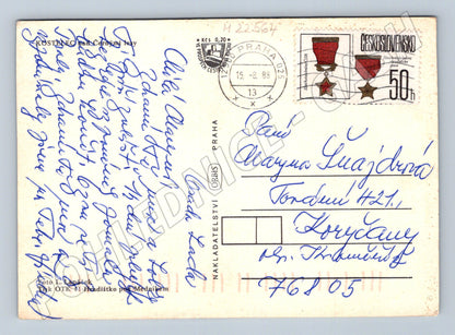 Pohlednice Kostelec n.Č. Lesy více pohledů 1988 (M22564)