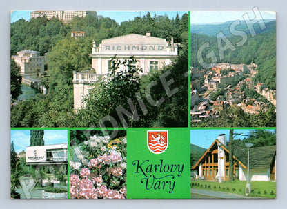 Pohlednice Karlovy Vary různé pohledy 1985 (M22577)