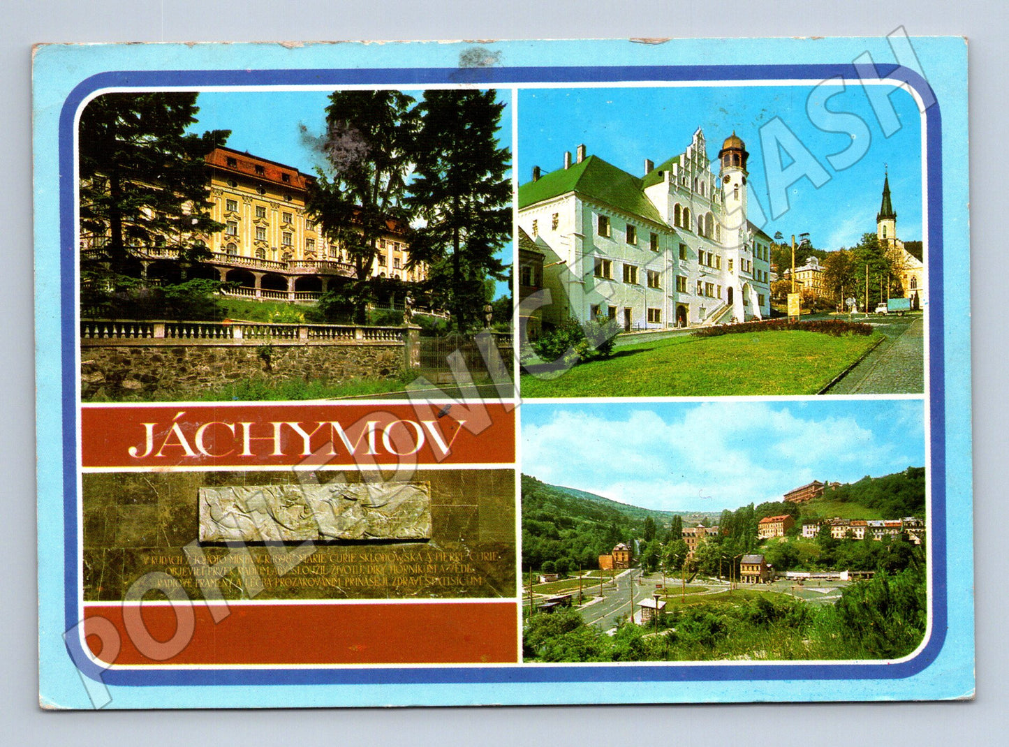 Pohlednice Jáchymov různé pohledy 1976 (M22584)