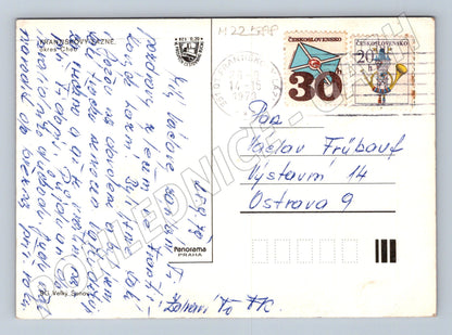 Pohlednice Františkovy Lázně různé pohledy 1979 (M22588)