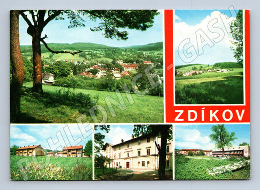 Pohlednice Zďíkov více záběrů (M22593)
