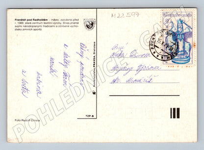 Pohlednice Frenštát pod Radhoštěm 1975 (M22597)